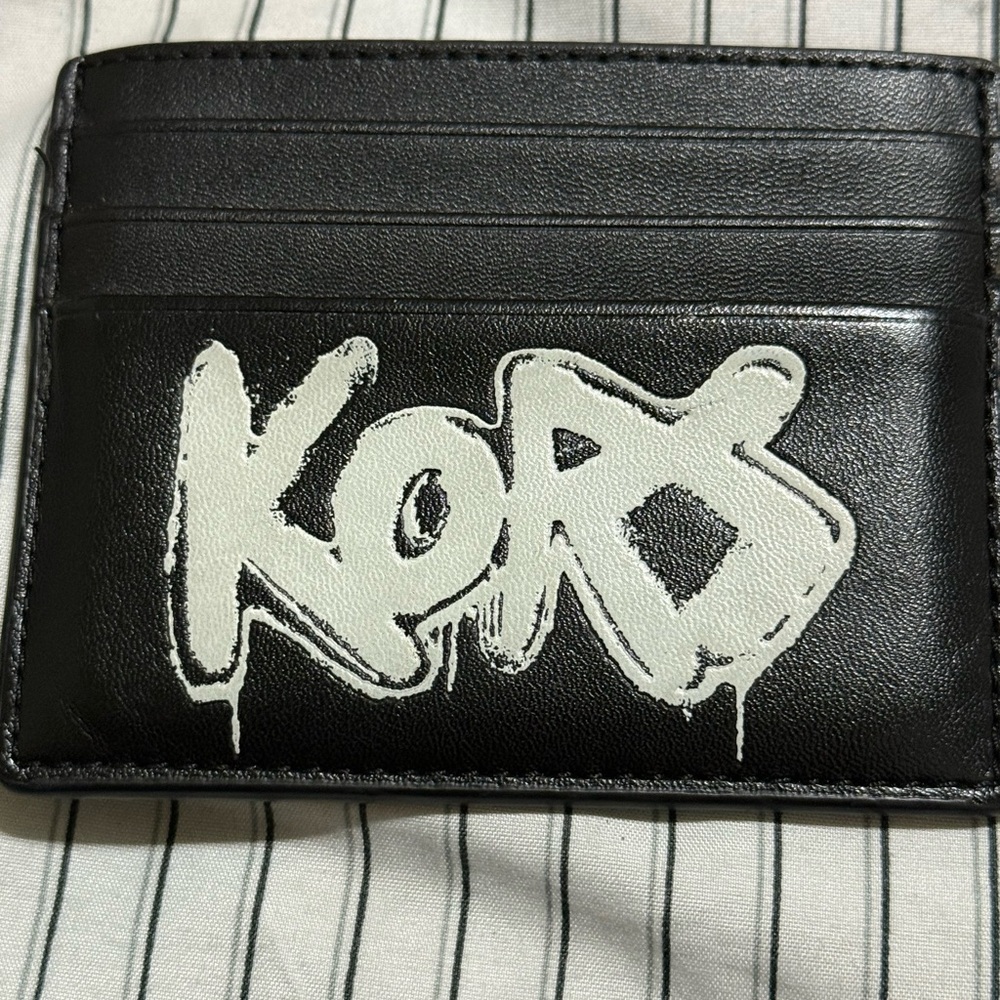 Michael Kors Black and White Card Holder